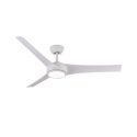 Ανεμιστήρας Οροφής PRCF-80674 Primo DC 52” 132εκ. Με Τηλεχειριστήριο 1Φως LED 3Φτερά Λευκός