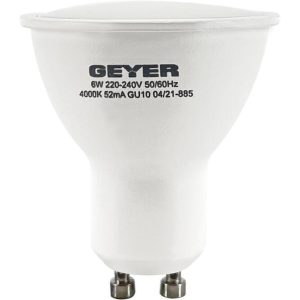 Λάμπα Led 6W GU10 4000K 470lm