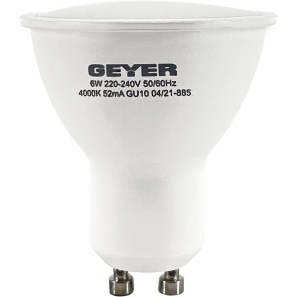 Λάμπα Led  6W GU10 4000K 470lm