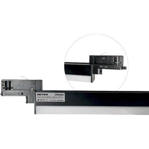 LED ράγας Innova 60W 4000K 7200lm 1.35m μαύρο