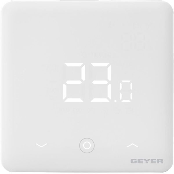 Θερμοστάτης Wifi για συστήματα νερού λευκός 220V - Image 2