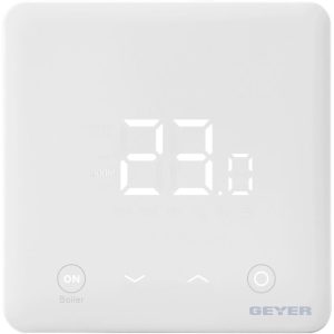 Θερμοστάτης Wifi για συστήματα νερού & boiler λευκός 220V