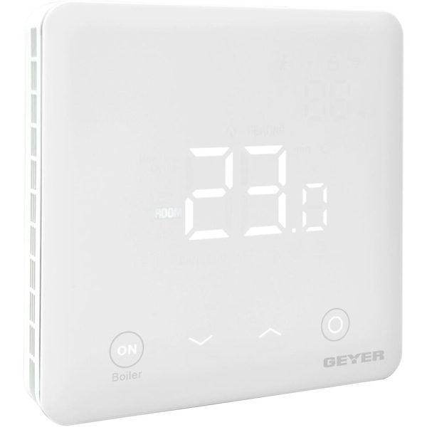 Θερμοστάτης Wifi για συστήματα νερού & boiler λευκός 220V - Image 2