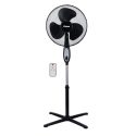 Ανεμιστήρας Ορθοστάτης PRSF-80624 Primo 16” 40εκ. Με Τηλεχειριστήριο Μαύρος