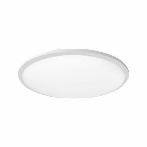 ΠΛΑΦΟΝΙΕΡΑ ΟΡΟΦΗΣ LED 24W 4000Κ ΛΕΥΚΗ ΣΤΡΟΓΓΥΛΗ ΣΤΕΓΑΝΗ