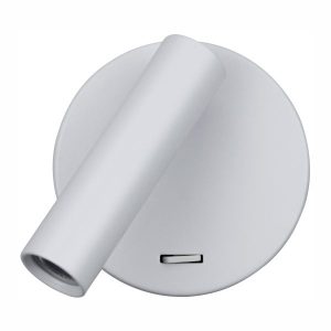 SPOTLIGHT ΑΠΛΙΚΑ ΚΡΕΒΑΤΙΟΥ LED ΡΥΘΜΙΖΟΜΕΝΗ ΛΕΥΚΗ 3W 4011