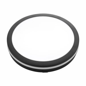 ΠΛΑΦΟΝΙΕΡΑ ΟΡΟΦΗΣ LED 36W CCT ΜΑΥΡΗ ΣΤΡΟΓΓΥΛΗ ΣΤΕΓΑΝΗ