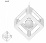 ΚΡΕΜΑΣΤΟ ΓΥΨΙΝΟ Ε27 18W ΤΕΤΡΑΓΩΝΟ