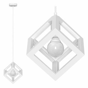 SPOTLIGHT ΚΡΕΜΑΣΤΟ ΓΥΨΙΝΟ Ε27 18W ΤΕΤΡΑΓΩΝΟ 6065