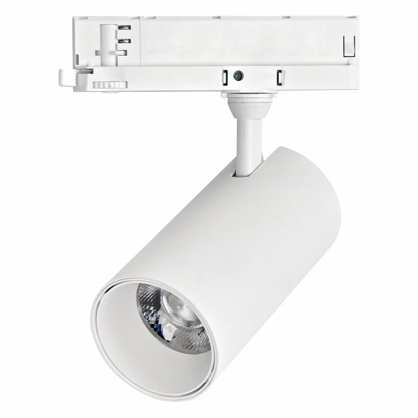 CCT SPOTLIGHT ΣΠΟΤ ΡΑΓΑΣ   30W 3000K | 4000K | 6000K ΛΕΥΚΟ ΓΙΑ ΤΡΙΦAΣΙΚΗ ΡΑΓΑ6122
