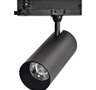 CCT SPOTLIGHT 6123 ΣΠΟΤ ΡΑΓΑΣ ΜΑΥΡΟ  30W 3000K | 4000K | 6000K ΓΙΑ ΤΡΙΦΑΣΙΚΗ ΡΑΓΑ