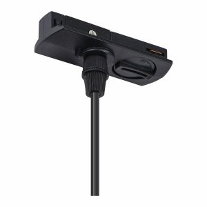 ΑΝΤΑΠΤΟΡΑΣ ΚΡΕΜΑΣΤΟΥ ΦΩΤΙΣΤΙΚΟΥ ΜΟΝΟΦΑΣΙΚΗΣ ΡΑΓΑΣ ΜΕ ΚΑΛΩΔΙΟ ΜΑΥΡΟ SPOTLIGHT 6977