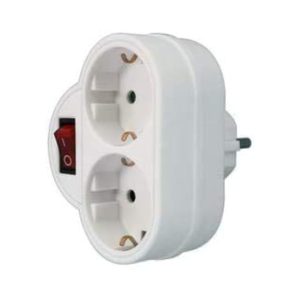 SPOTLIGHT ΑΝΤΑΠΤΟΡΑΣ SCHUKO ΜΕ ΔΙΑΚOΠΤΗ 7044