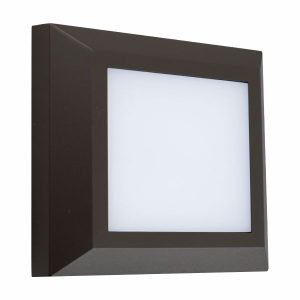 SPOTLIGHT ΑΠΛΙΚΑ LED ΕΞΩΤΕΡΙΚΟΥ ΧΩΡΟΥ 3,8W CCT ΑΝΘΡΑΚΙ ΤΕΤΡΑΓΩΝΗ 7817