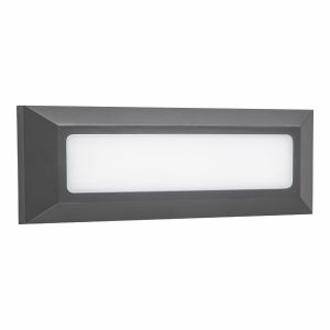 ΑΠΛΙΚΑ LED ΕΞΩΤΕΡΙΚΟΥ ΧΩΡΟΥ 3,8W CCT ΑΝΘΡΑΚΙ SPOTLIGHT 7824