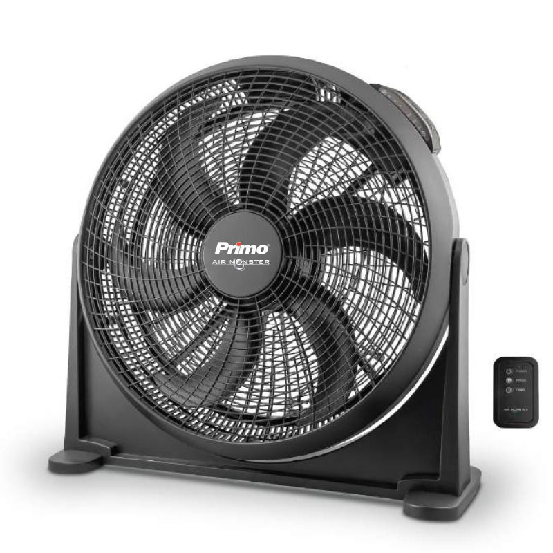 Ανεμιστήρας Box Fan A2070R Primo 20” 50εκ. Airmonster Με Τηλεχειριστήριο Μαύρος
