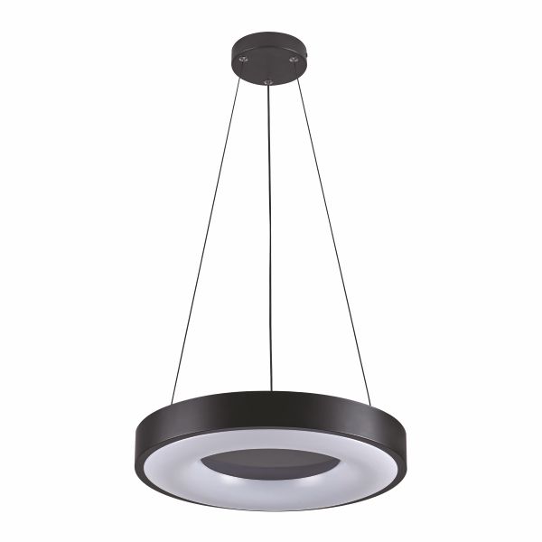 ΠΛΑΦΟΝΙΕΡΑ/ΚΡΕΜΑΣΤΟ  LED CCT 28W 3000K | 4000K | 6000K ΜΑΥΡΟ