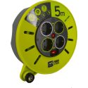 Μπαλαντέζα 5  μέτρων HO5VV-F 3G1,5mm γκρι / πράσινο