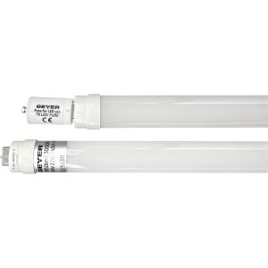 Λάμπα LED T8 FUTUR 18W G13 3000K 1850lm 1.2m με LED starter μονόπλευρη