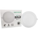 PL LED 18W 4000K 1800lm Φ200mm alu