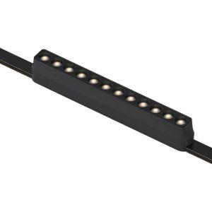 Μαγνητικό Φωτιστικό ράγας LED 12W 3000K 840lm 36° μαύρο 230mm