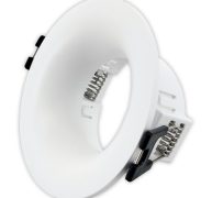 Στρογγυλό spot GU10 PC λευκό φ86x40mm