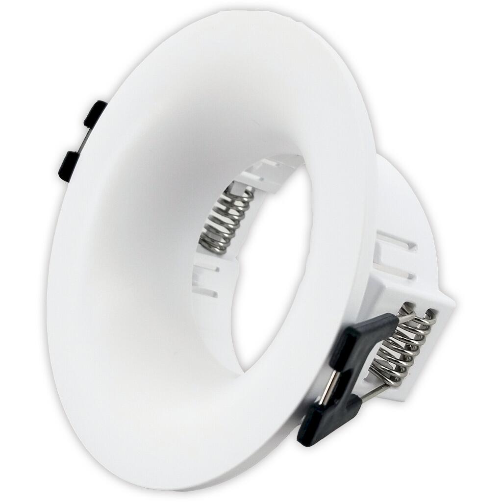 Στρογγυλό spot GU10 PC λευκό φ86x40mm