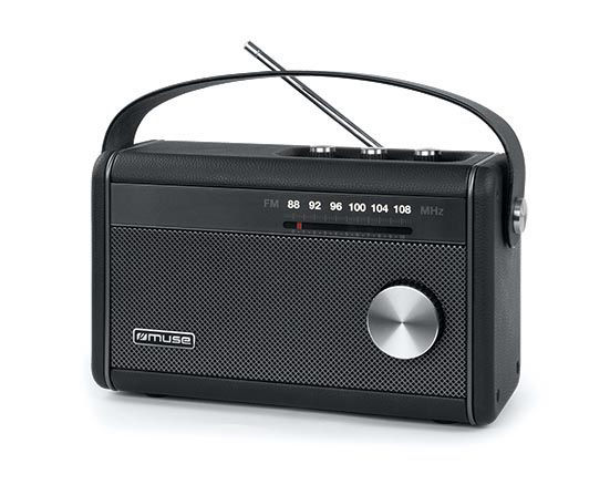 Ραδιόφωνο M-098BT MUSE Μπαταρίας-Ρεύματος με Bluetooth Μαύρο