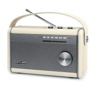 Ραδιόφωνο M-098SC MUSE Μπαταρίας-Ρεύματος με Bluetooth Κρεμ