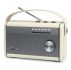 Ραδιόφωνο M-098SC MUSE Μπαταρίας-Ρεύματος με Bluetooth Κρεμ