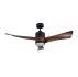 Ανεμιστήρας Οροφής PRCF-80663 PRIMO 54” 137εκ. DC Με Τηλεχειριστήριο 1 Φως LED Μαύρος με 3 καφέ φτερά