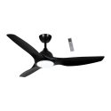 Ανεμιστήρας Οροφής PRCF-80724 Primo 52” 132εκ. Με Τηλεχειριστήριο 1Φως LED 3Φτερά Μαύρος
