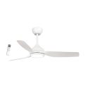 Ανεμιστήρας Οροφής PRCF-80727 PRIMO 52” 132εκ. Με Τηλεχειριστήριο 1 Φως LED 3Φτερά IP66 με WiFi Λευκός