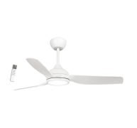 Ανεμιστήρας Οροφής PRCF-80727 PRIMO 52” 132εκ. Με Τηλεχειριστήριο 1 Φως LED 3Φτερά IP66 με WiFi Λευκός