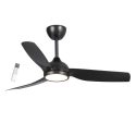 Ανεμιστήρας Οροφής PRCF-80728 PRIMO 52” 132εκ. Με Τηλεχειριστήριο 1 Φως LED 3Φτερά IP66 με WiFi Μαύρος