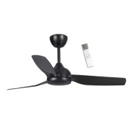 Ανεμιστήρας Οροφής PRCF-80730 PRIMO 52” 132εκ. Με Τηλεχειριστήριο 3Φτερά IP66 Μαύρος