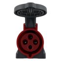 Ρευματοδότης επίτοιxος 4x32A 400V IP44 QC