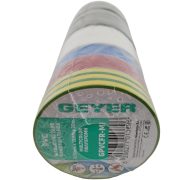 Μονωτική ταινία 10 ΤΜΧ PVC 0.13mm x 19mm x 20m πολύχρωμη