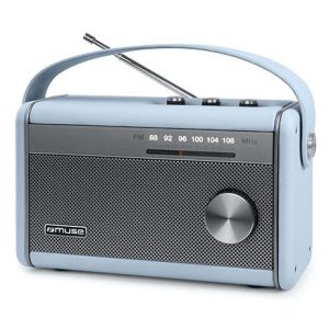 Ραδιόφωνο M-098VB MUSE Μπαταρίας-Ρεύματος με Bluetooth Μπλε
