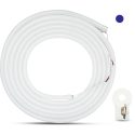 Ταινία LED Neon 14.4W 24V μπλε 1400lm IP67 10χ23mm