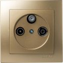 Σατινέ πρίζα TV-Radio – SAT διελεύσεως