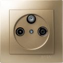 Σατινέ πρίζα TV – Radio – SAT τερματική