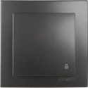 Ανθρακί μπουτόν κουδουνιού 12V-220V