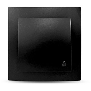 Μαύρο ματ μπουτόν κουδουνιού 12V-220V