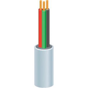 Καλώδιο 100μ ΝΥΜ AO5VV-U 4X1.5 λευκό