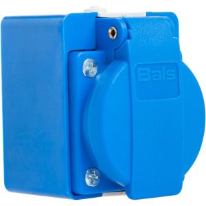 Ρευματοδότης σούκο επίτοιχος 3x16A 250V IP44 724