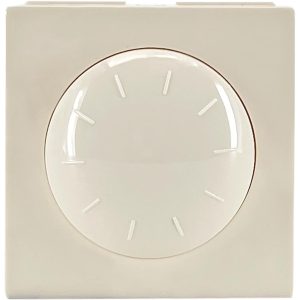 Προγραμματιζόμενος ρεοστάτης 10-100W/VA με περιστροφικό κομβίο ελέγχου και πιεζοδιακόπτη 2 θέσεων Ιβ