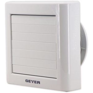 Εξαεριστήρας λευκός 12W 68,4mᶟ/h 100mm