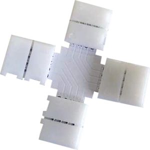 Μούφα σταυρός για ταινία LED IP20 10mm
