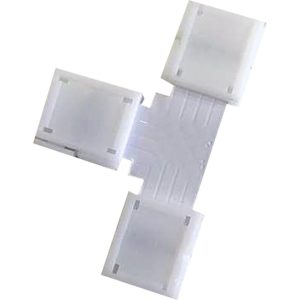 Μούφα ταυ για ταινία LED ΙP20 8mm